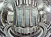 The inside of tokamak